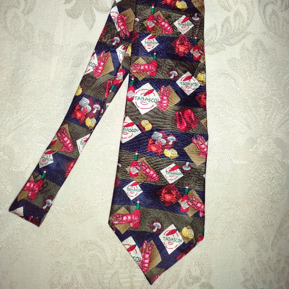 Tabasco Men's Silk Tie